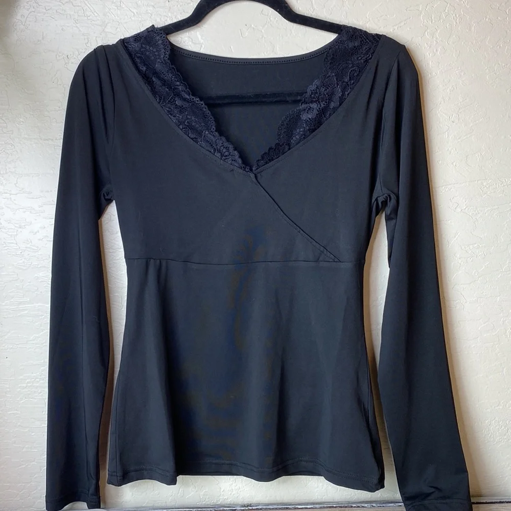 Sexy long sleeve blouse